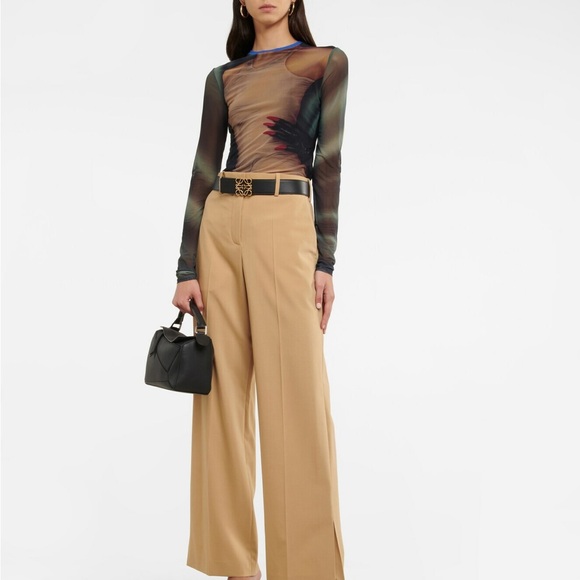 Loewe Printed mesh trompe l’oeil long-sleeved top - Picture 5 of 9